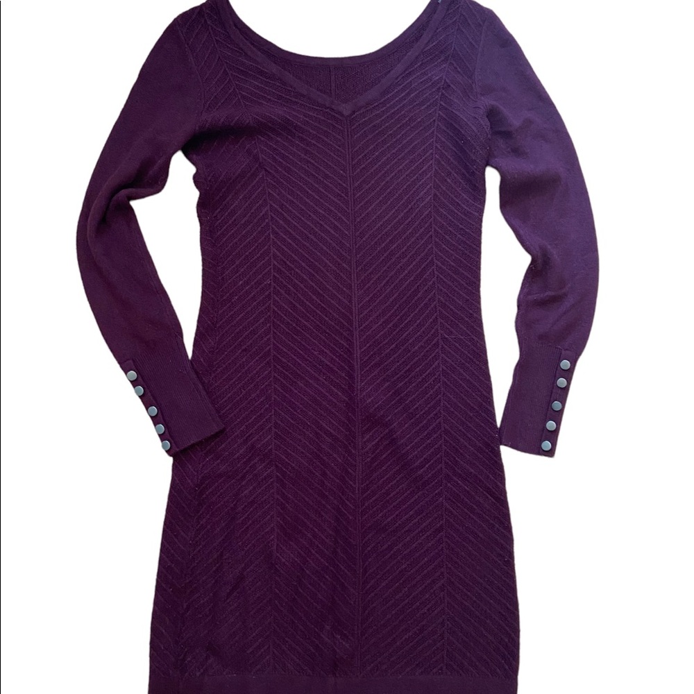 REITMANS Reversible plum bodycon sweater dress